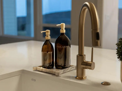 32oz Dish Soap + 16oz Hand Wash Set - Gold