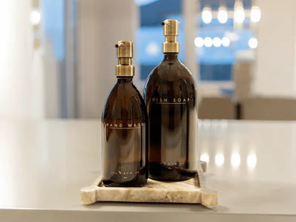 32oz Dish Soap + 16oz Hand Wash Set - Gold