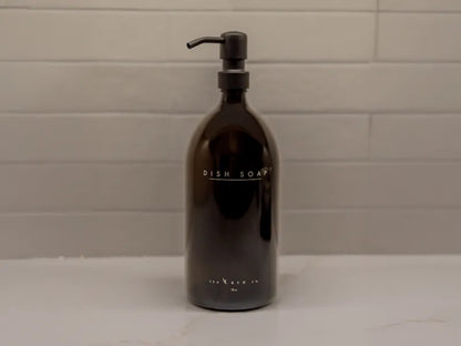 32 oz. Dish Soap Bottle - Black