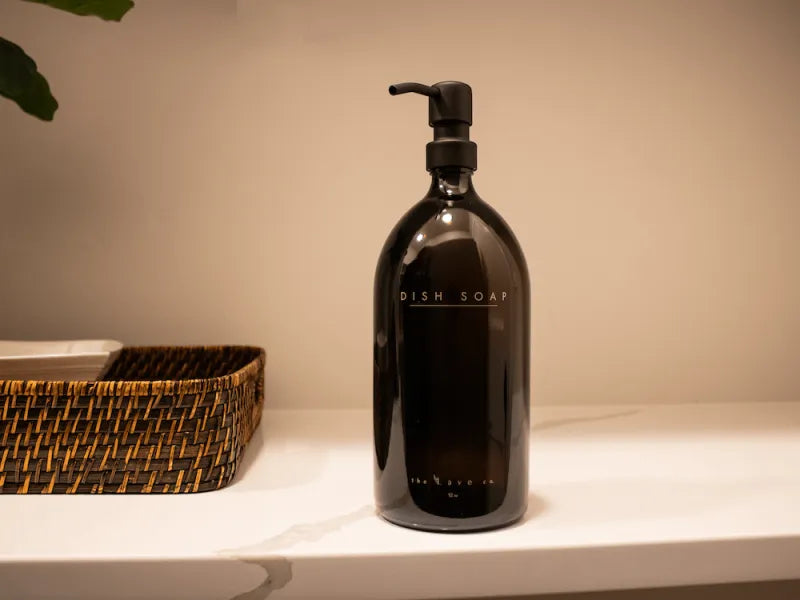 32 oz. Dish Soap Bottle - Black