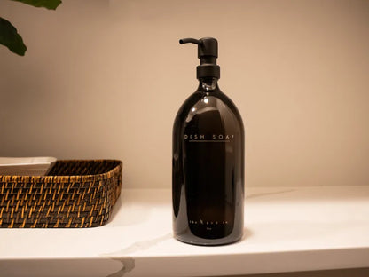 32 oz. Dish Soap Bottle - Black