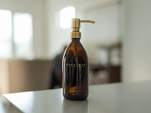 16 oz. Hand Wash Bottle - Gold