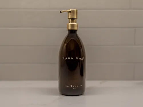 16 oz. Hand Wash Bottle - Gold