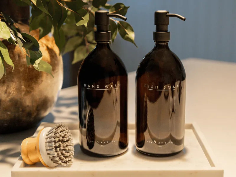 32 oz. Hand + Dish Set - Black
