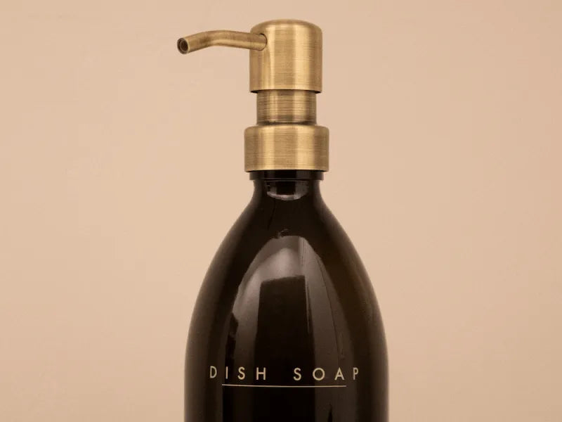 16 oz. Dish Soap Bottle - Gold