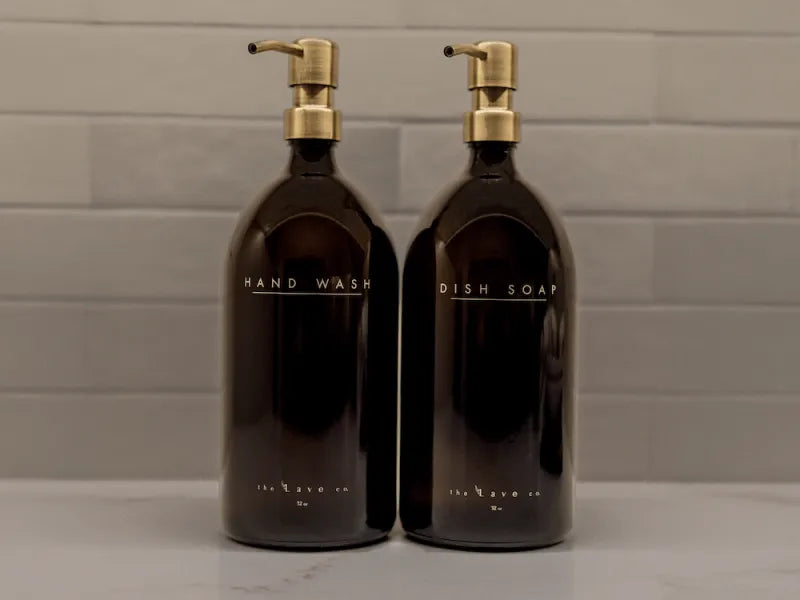 32 oz. Hand + Dish Set - Gold