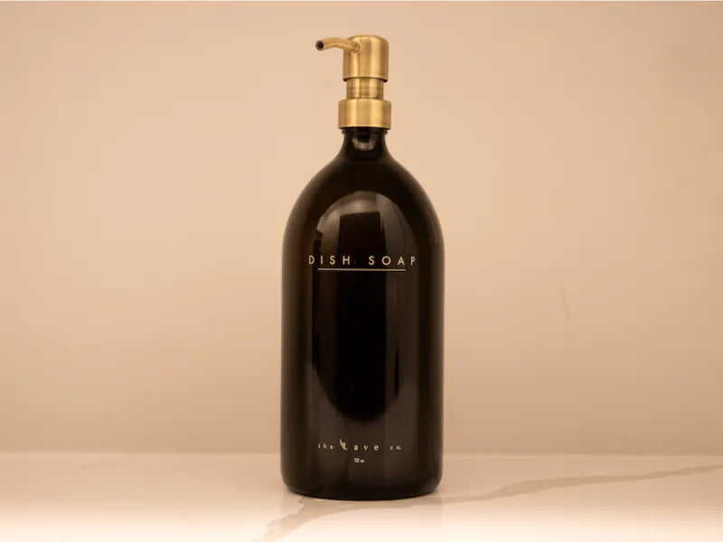 32 oz. Dish Soap Bottle - Gold