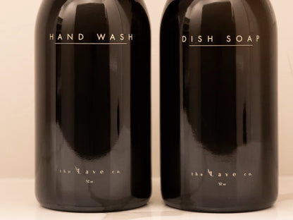 32 oz. Hand + Dish Set - Black