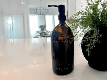 32 oz. Dish Soap Bottle - Black