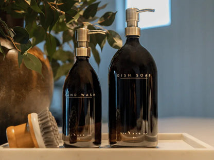 32oz Dish Soap + 16oz Hand Wash Set - Gold