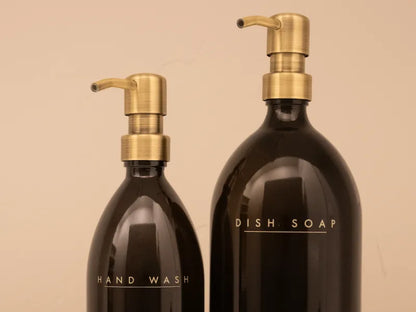 32oz Dish Soap + 16oz Hand Wash Set - Gold