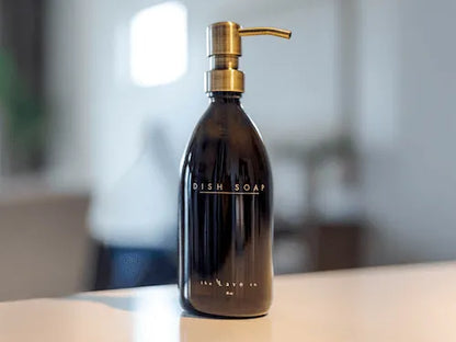 16 oz. Dish Soap Bottle - Gold