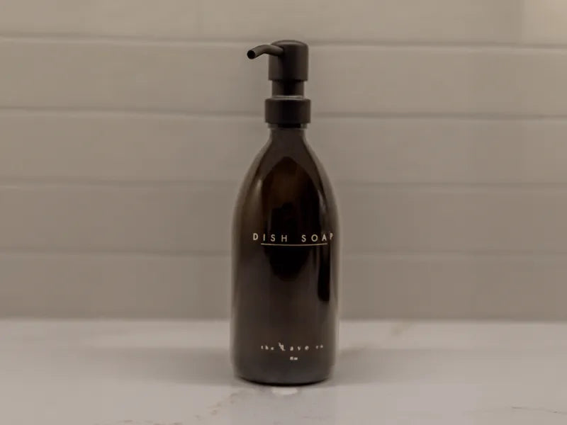 16 oz. Dish Soap Bottle - Black