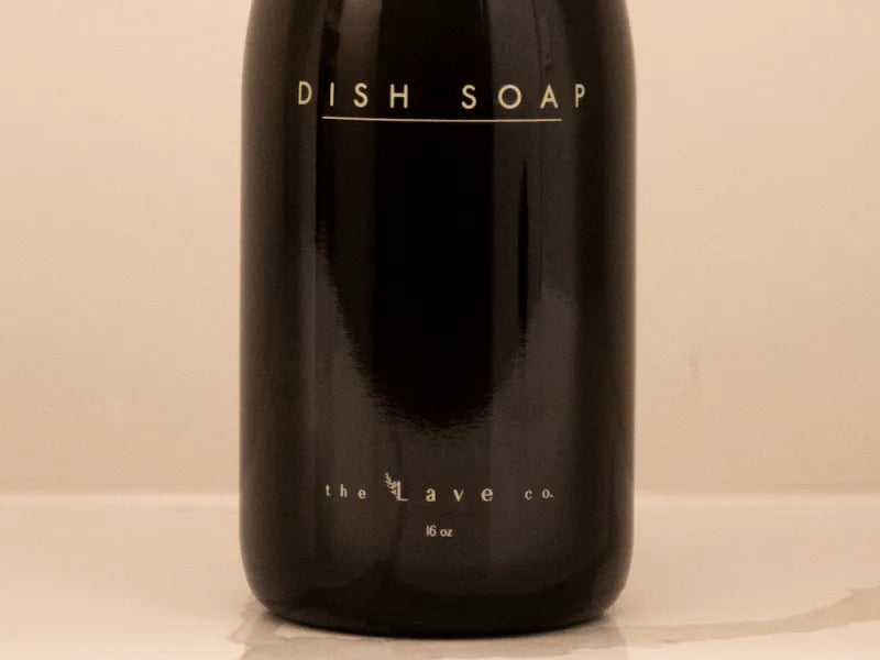 16 oz. Dish Soap Bottle - Black