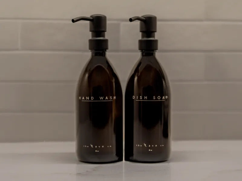 16 oz. Hand + Dish Set - Black