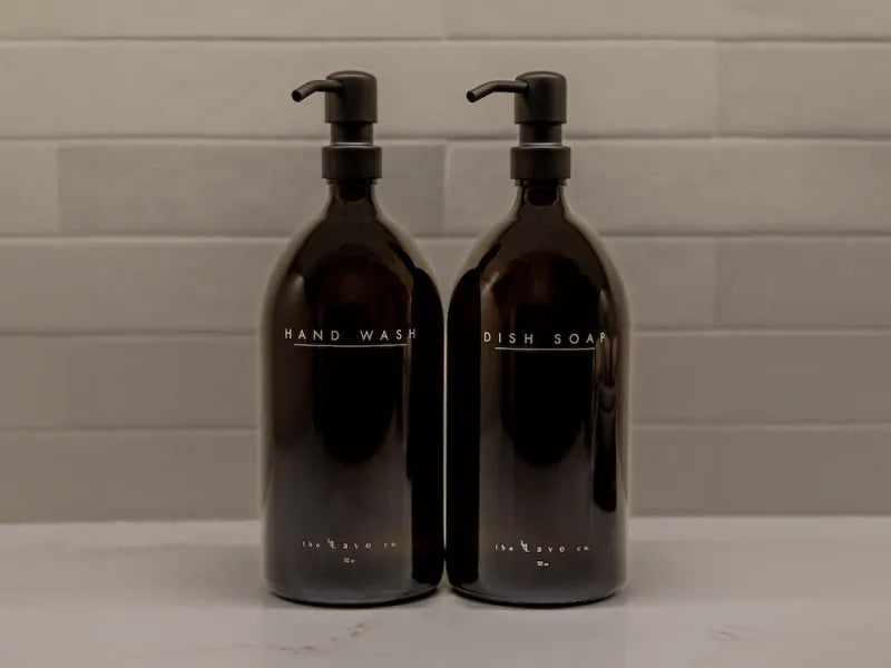 32 oz. Hand + Dish Set - Black