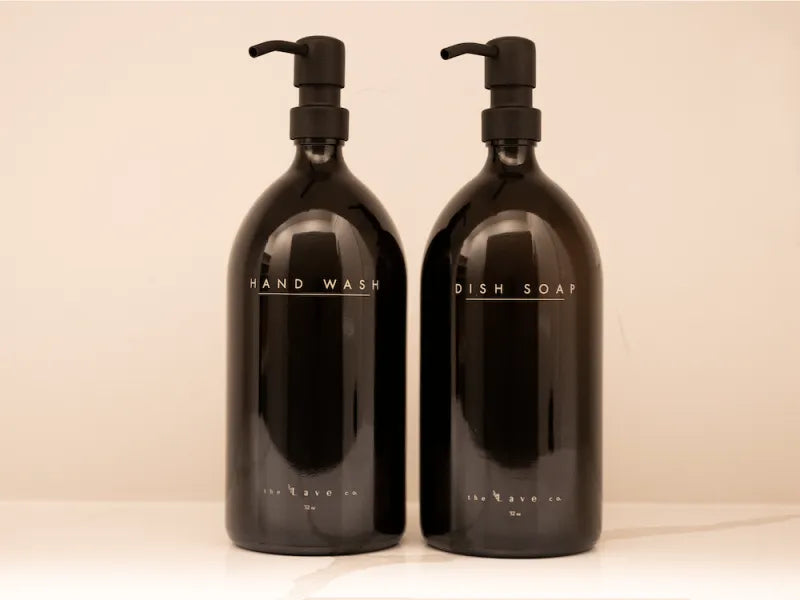 32 oz. Hand + Dish Set - Black