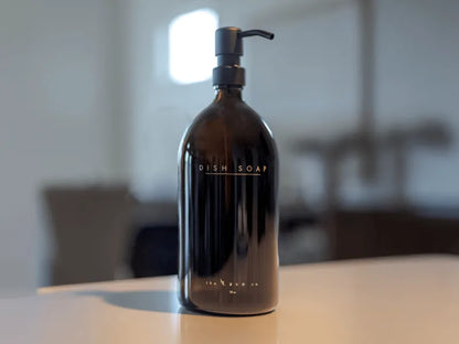 32 oz. Dish Soap Bottle - Black