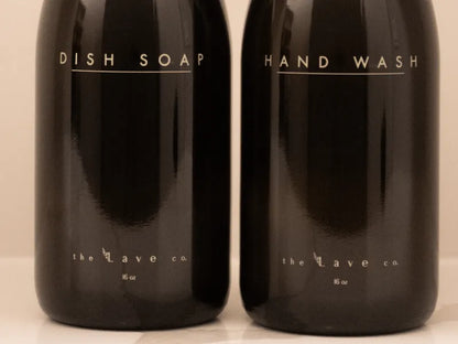 16 oz. Hand + Dish Set - Black