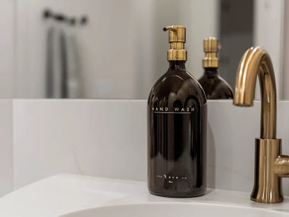 32 oz. Hand Wash Bottle - Gold