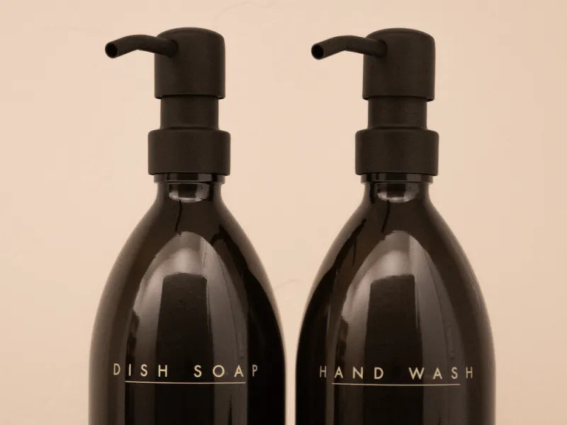 16 oz. Hand + Dish Set - Black