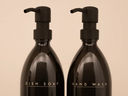 16 oz. Hand + Dish Set - Black